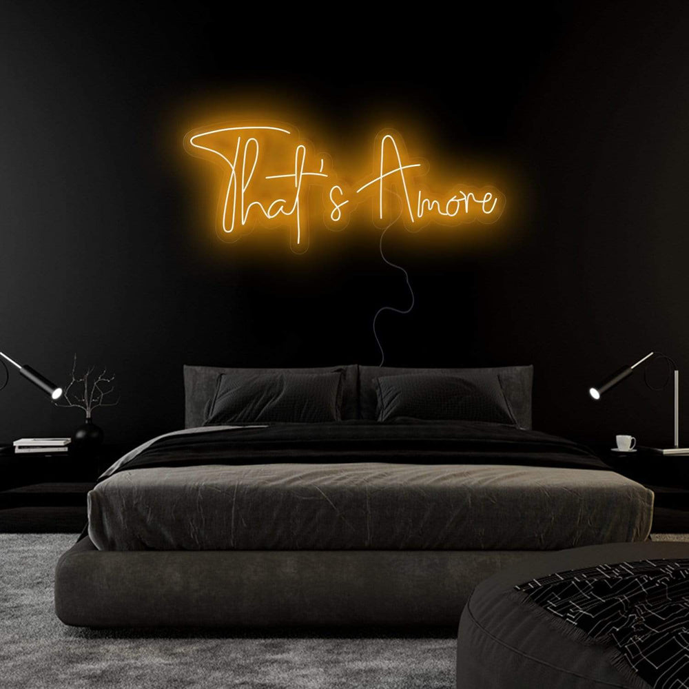 "That´s Amore" Neon Sign Schriftzug - NEONEVERGLOW