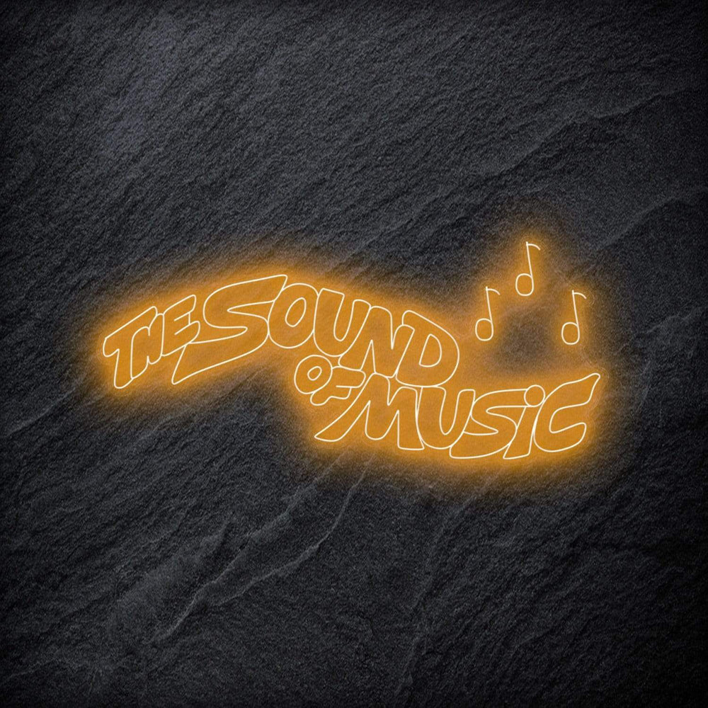 " The Sound Of Music" Neon Schild - NEONEVERGLOW