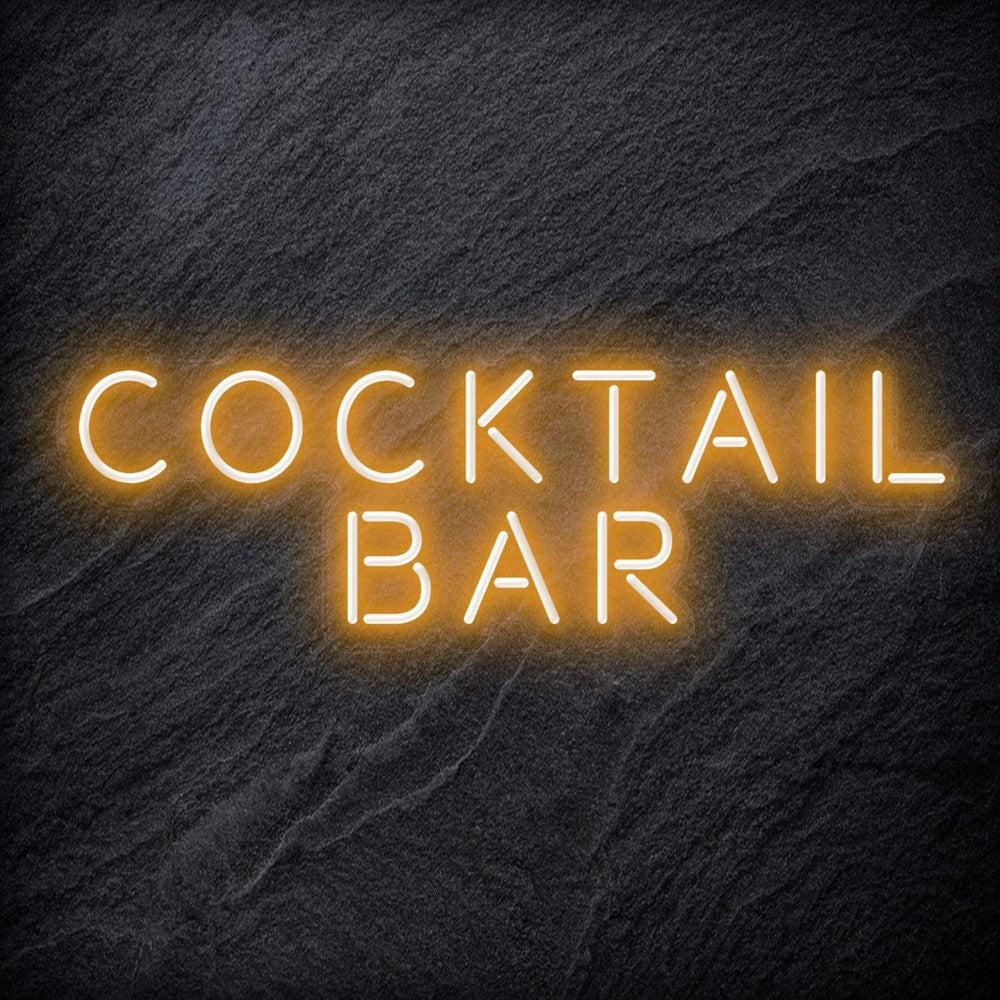 "Cocktail Bar" Neon Schriftzug SIgn - NEONEVERGLOW