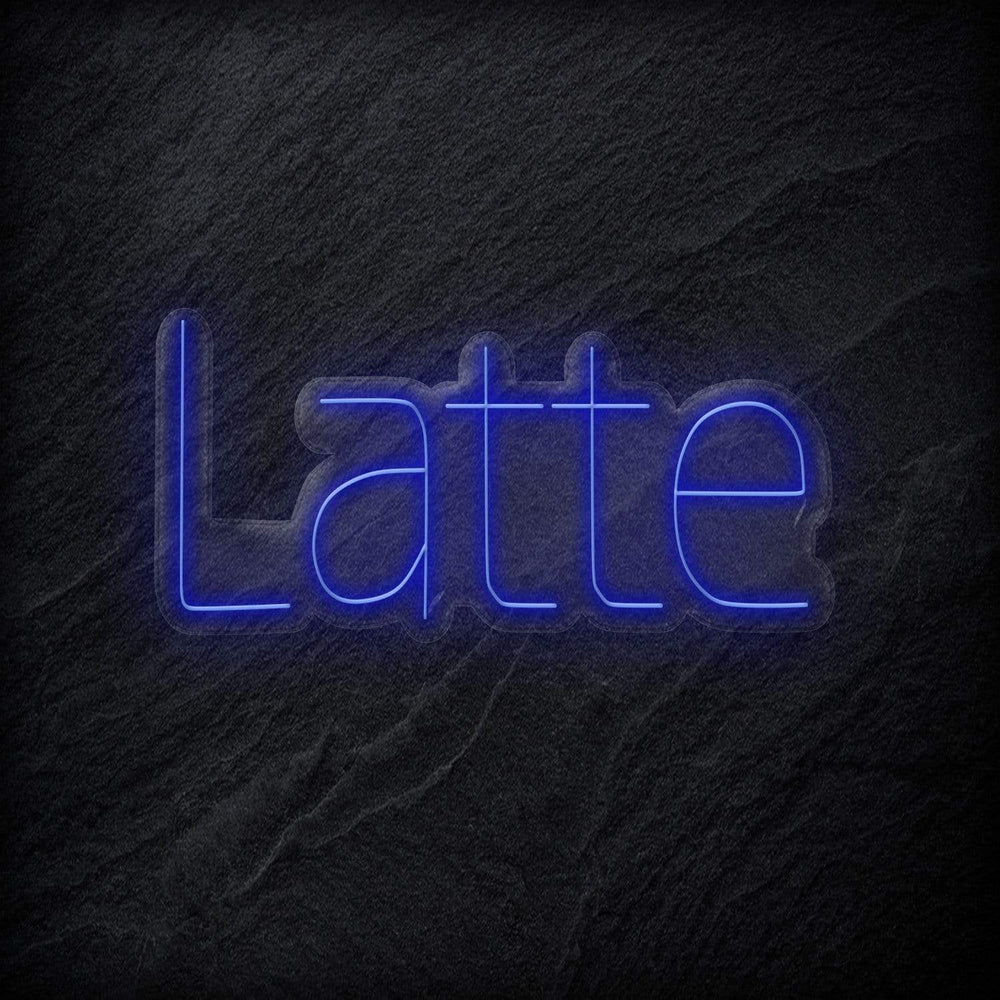 "Latte Coffee" Neon Schriftzug - NEONEVERGLOW
