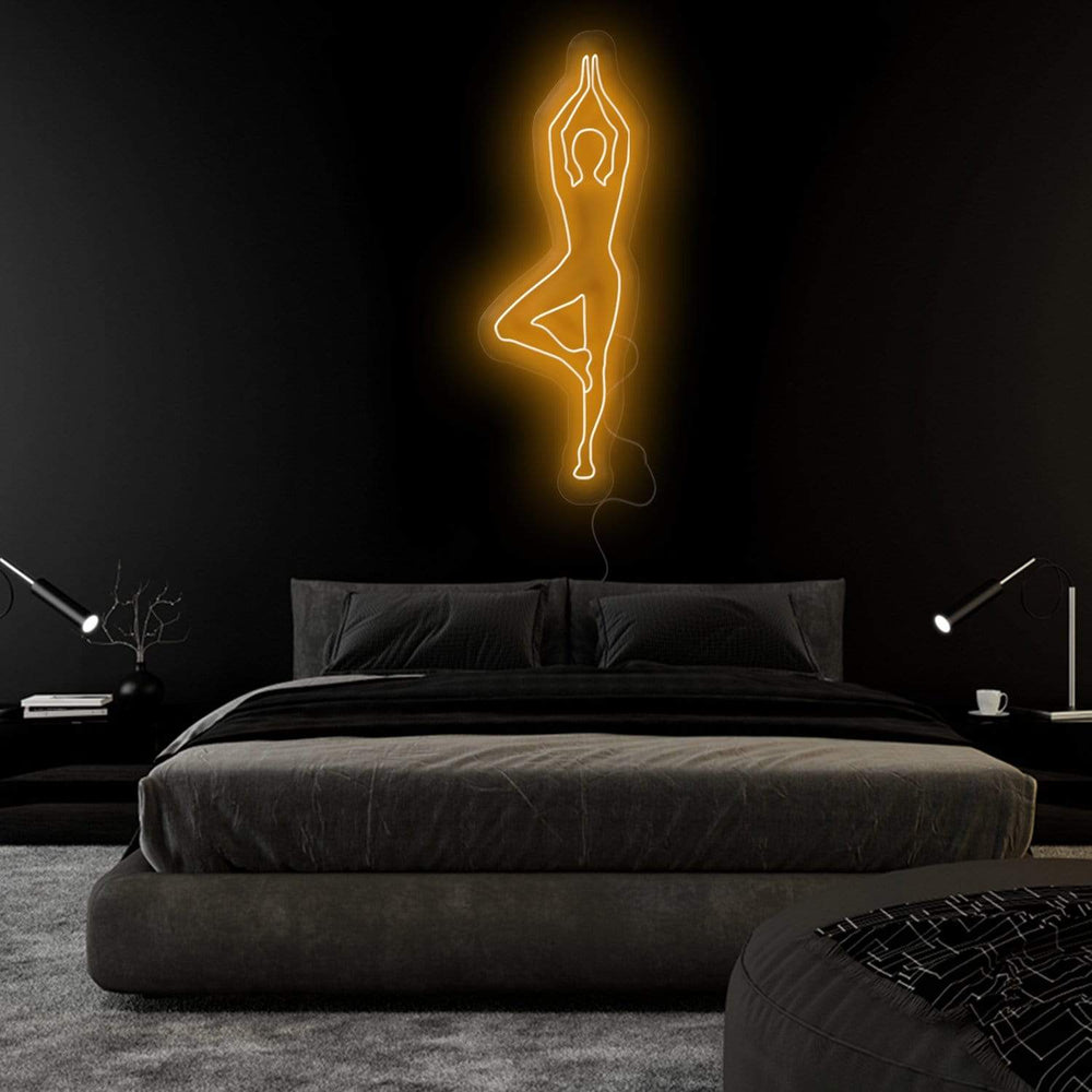 "Yoga" Neonschild Sign - NEONEVERGLOW