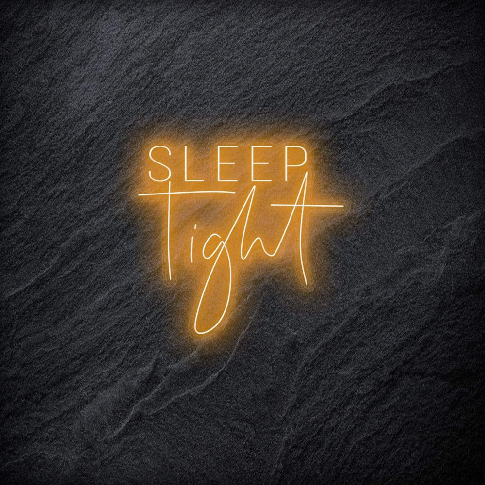 "Sleep Tight" Neon Schriftzug - NEONEVERGLOW