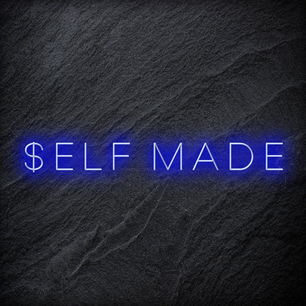 "Self Made" Neon Schriftzug Sign - NEONEVERGLOW