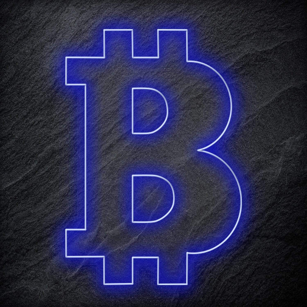"Bitcoin" Neonschild - NEONEVERGLOW