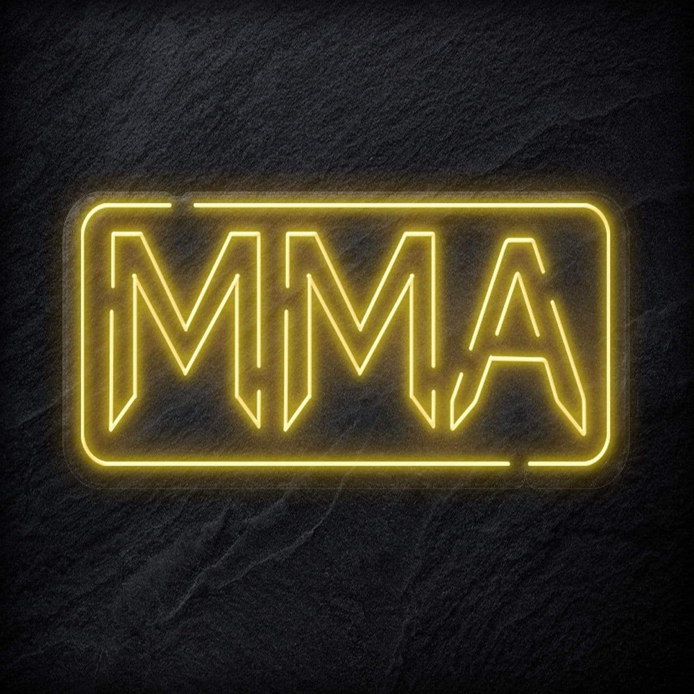 "MMA" Neonschild Sign - NEONEVERGLOW