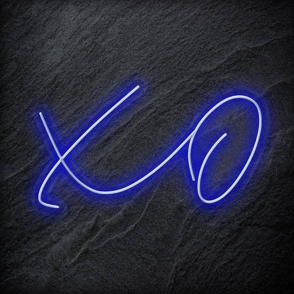 "Xo" Neonschild Sign Schriftzug - NEONEVERGLOW