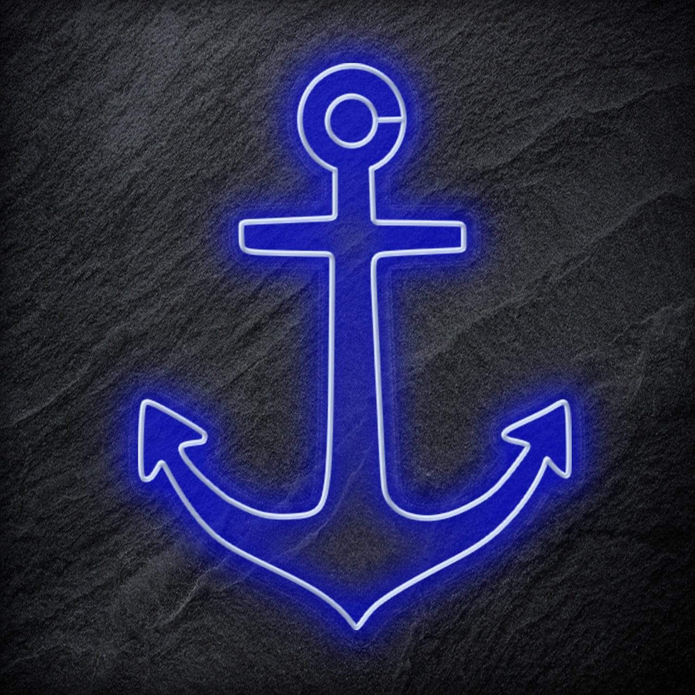 " Anker " Neonschild Schriftzug Sign - NEONEVERGLOW