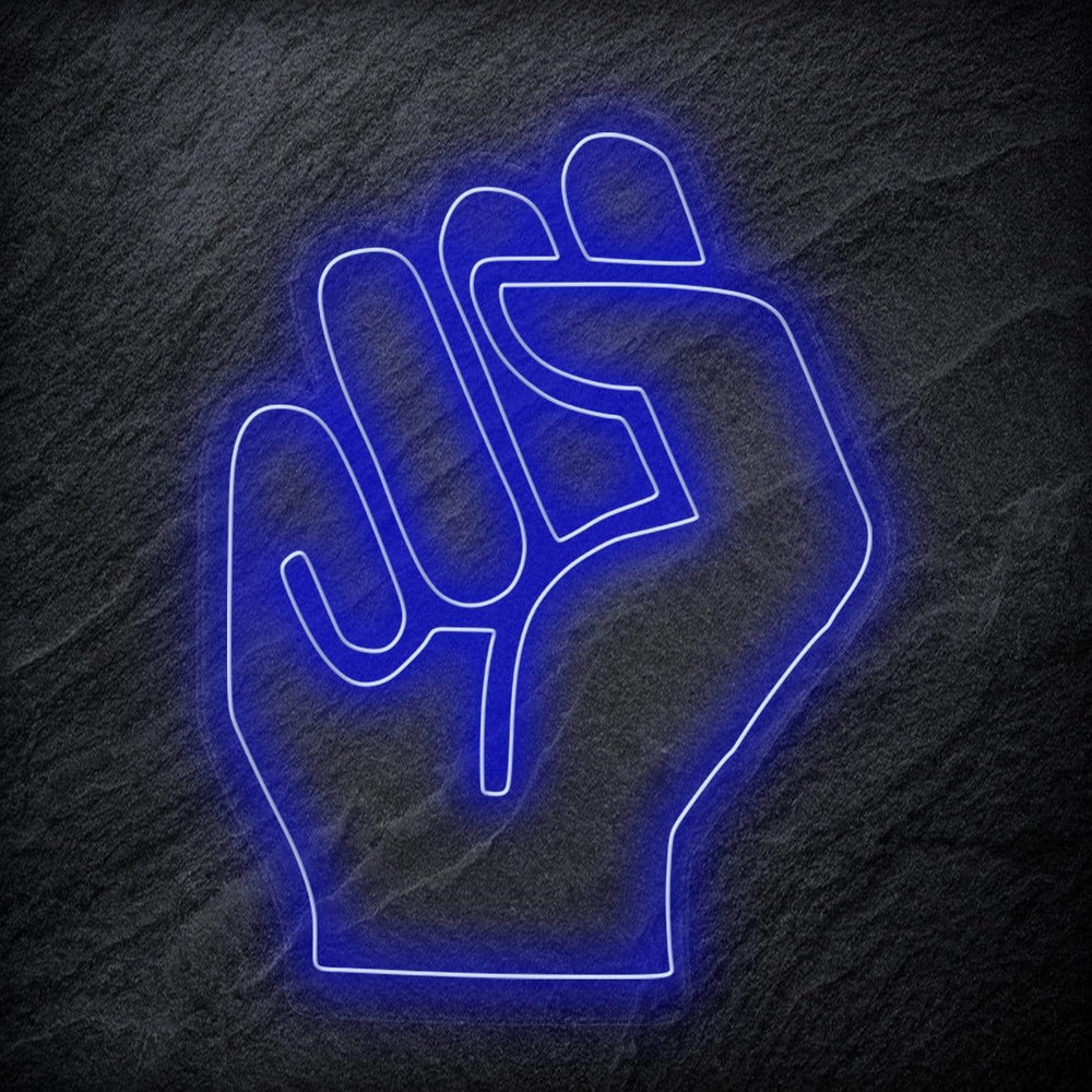 " Hoffnung" Neon Sign Schriftzug - NEONEVERGLOW