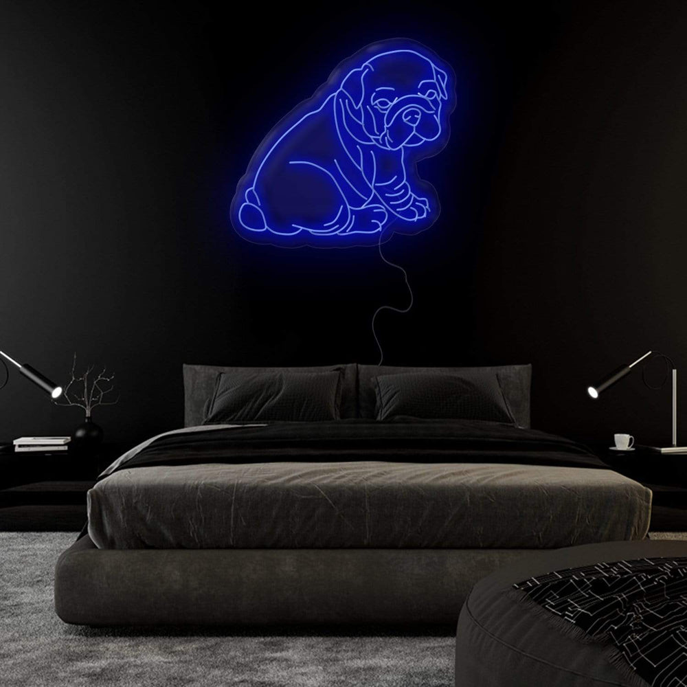 "Bulldogg" Neonschild Sign - NEONEVERGLOW