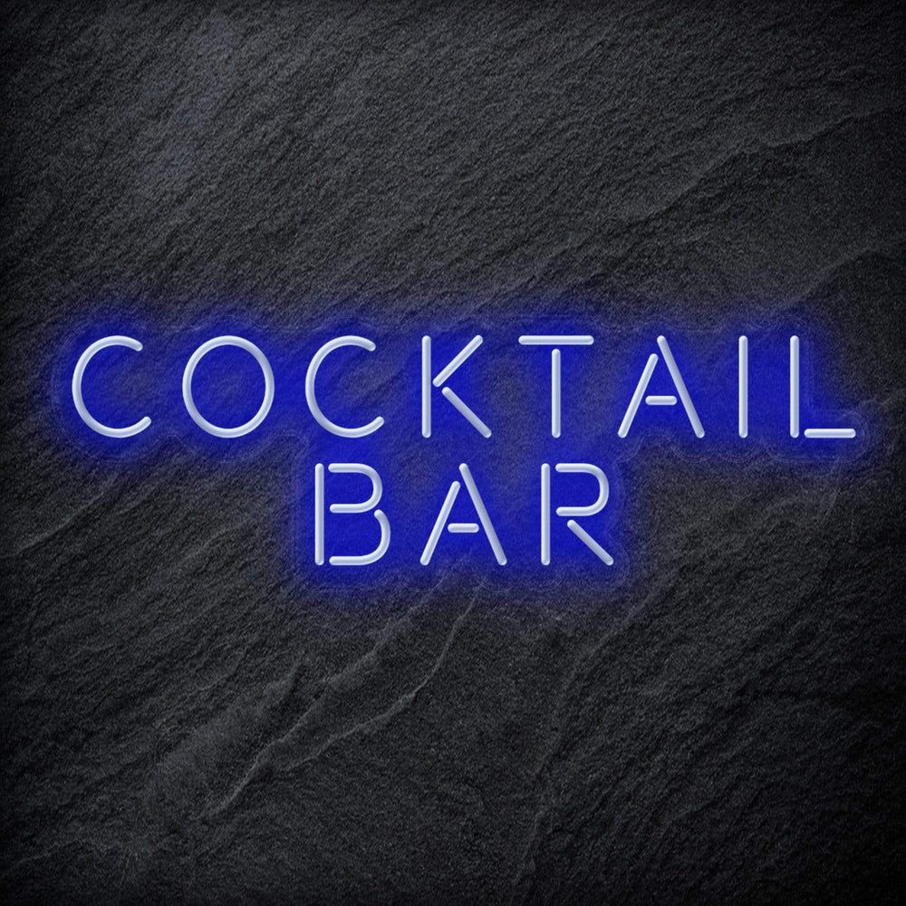 "Cocktail Bar" Neon Schriftzug SIgn - NEONEVERGLOW