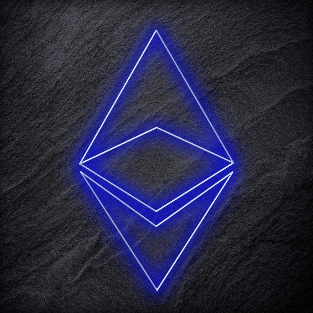 "Ethereum" Neonschild - NEONEVERGLOW