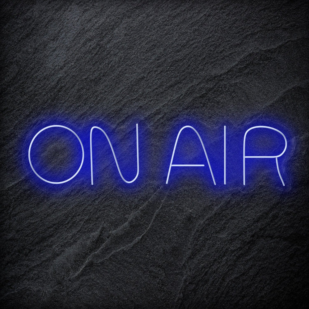 "On Air" Neon Schriftzug Sign - NEONEVERGLOW
