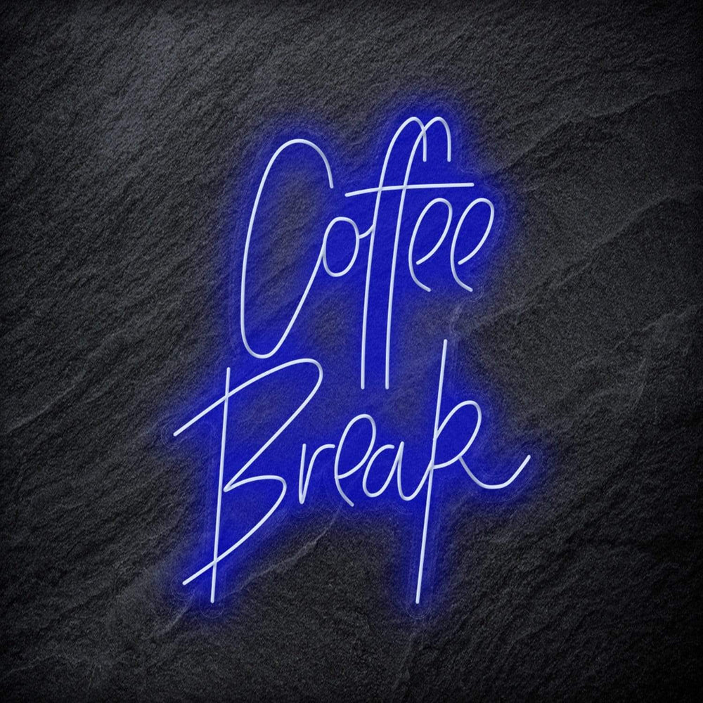 "Coffee Break" Neon Schriftzug - NEONEVERGLOW