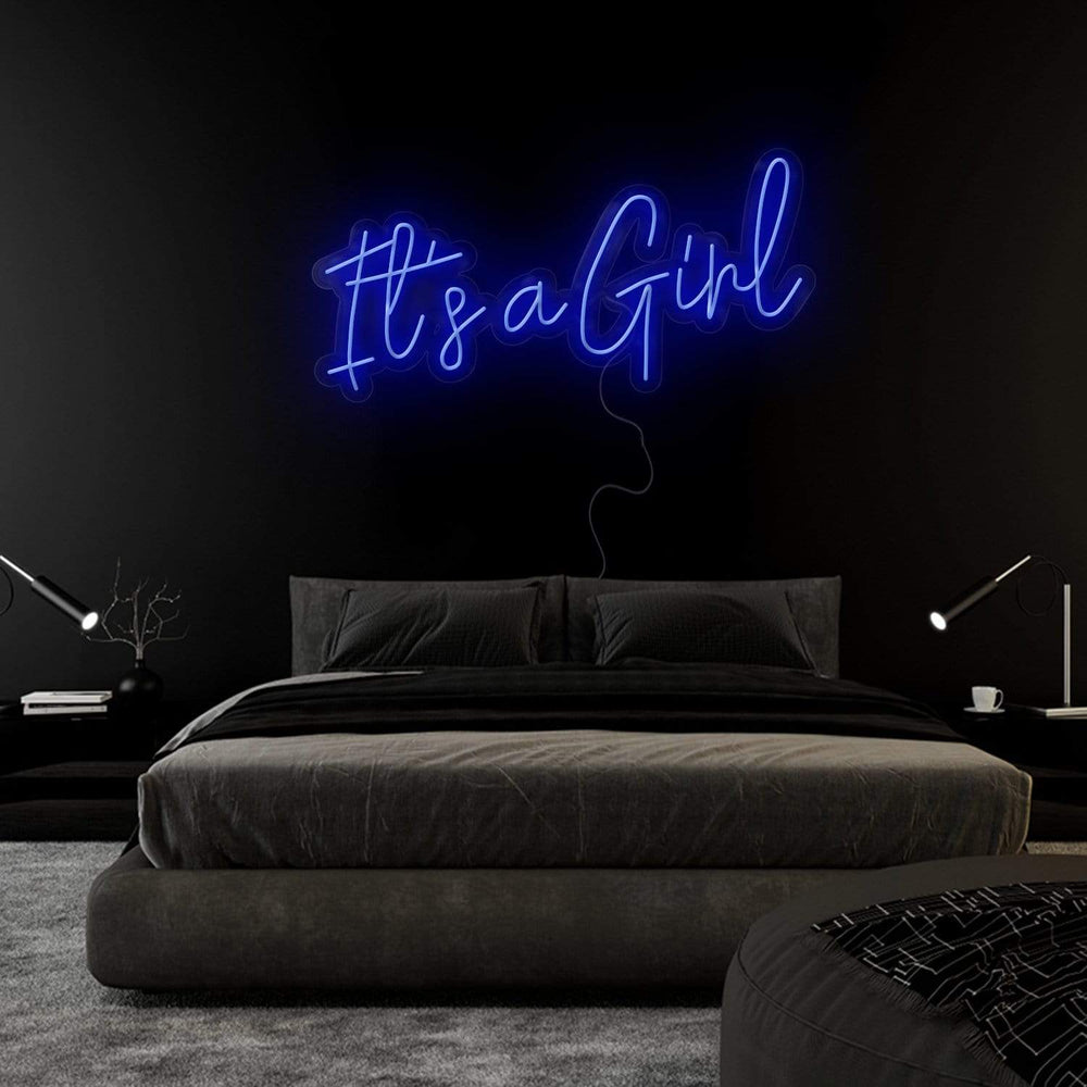 It´s a Girl Neonschild Sign Schriftzug - NEONEVERGLOW