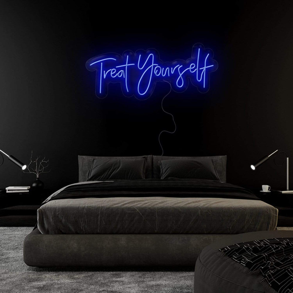 "Treat Yourself" Neon Sign Schriftzug - NEONEVERGLOW