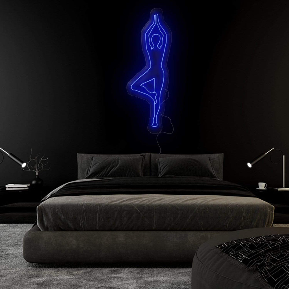 "Yoga" Neonschild Sign - NEONEVERGLOW