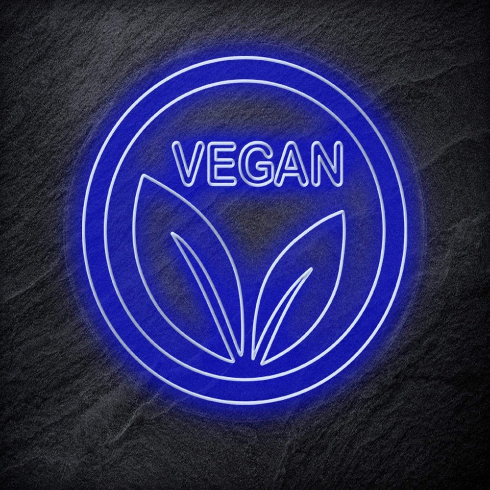 " Vegan" Neonschild - NEONEVERGLOW