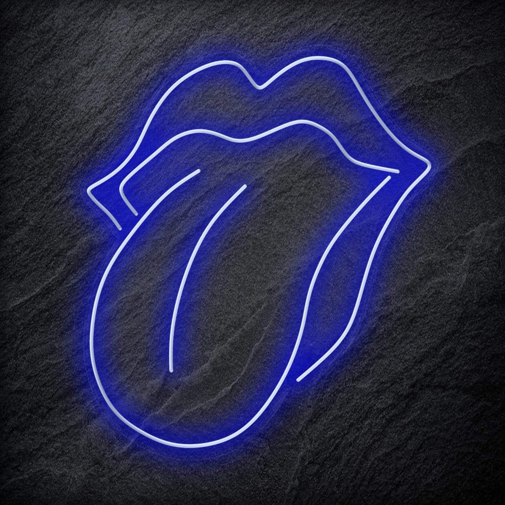 "Lips" Neonschild Schriftzug Sign - NEONEVERGLOW