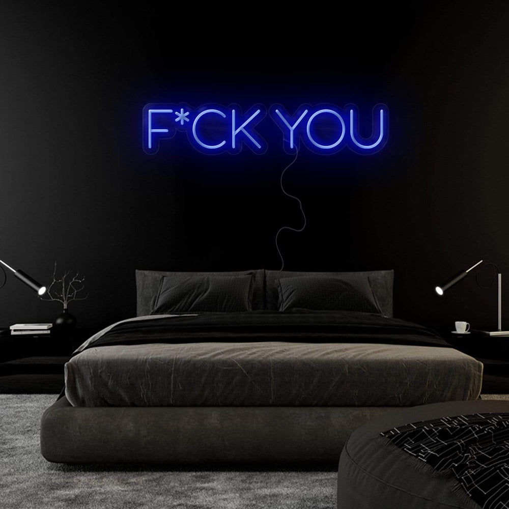 "F*ck You" Neonschild Sign Schriftzug - NEONEVERGLOW