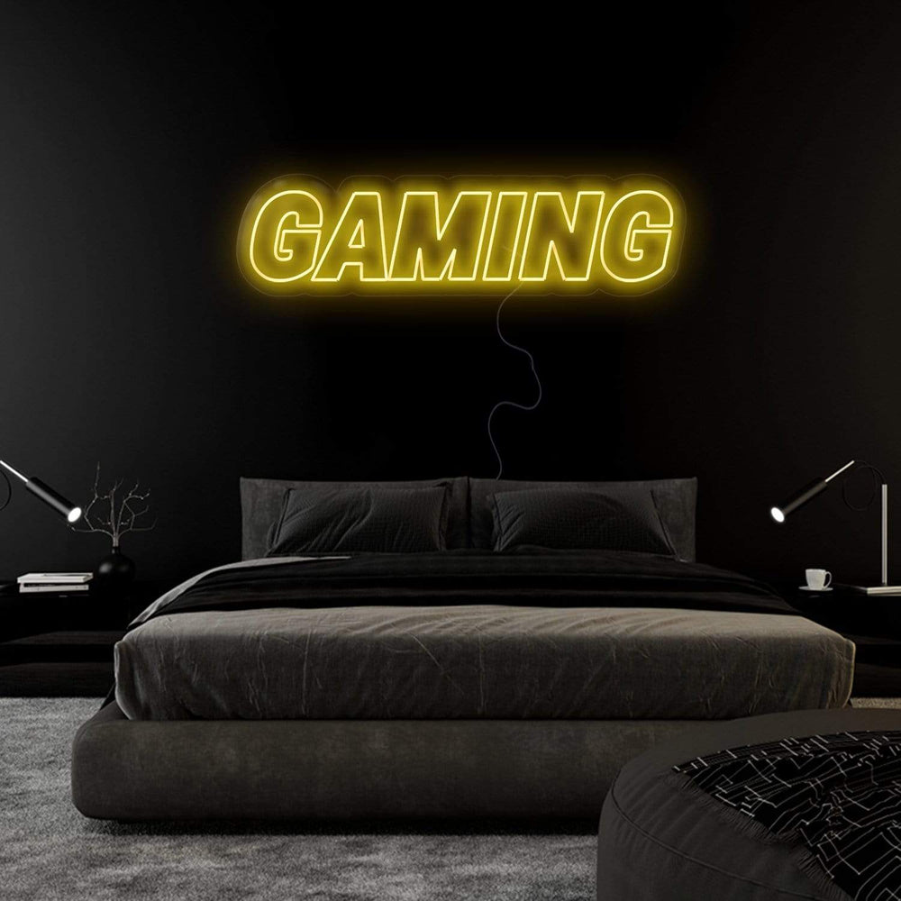 "Gaming" Game Neonschild Sign Schriftzug - NEONEVERGLOW