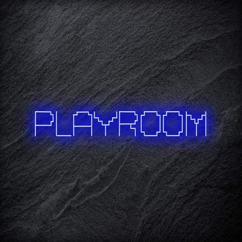 "Playroom" Neon Schriftzug - NEONEVERGLOW