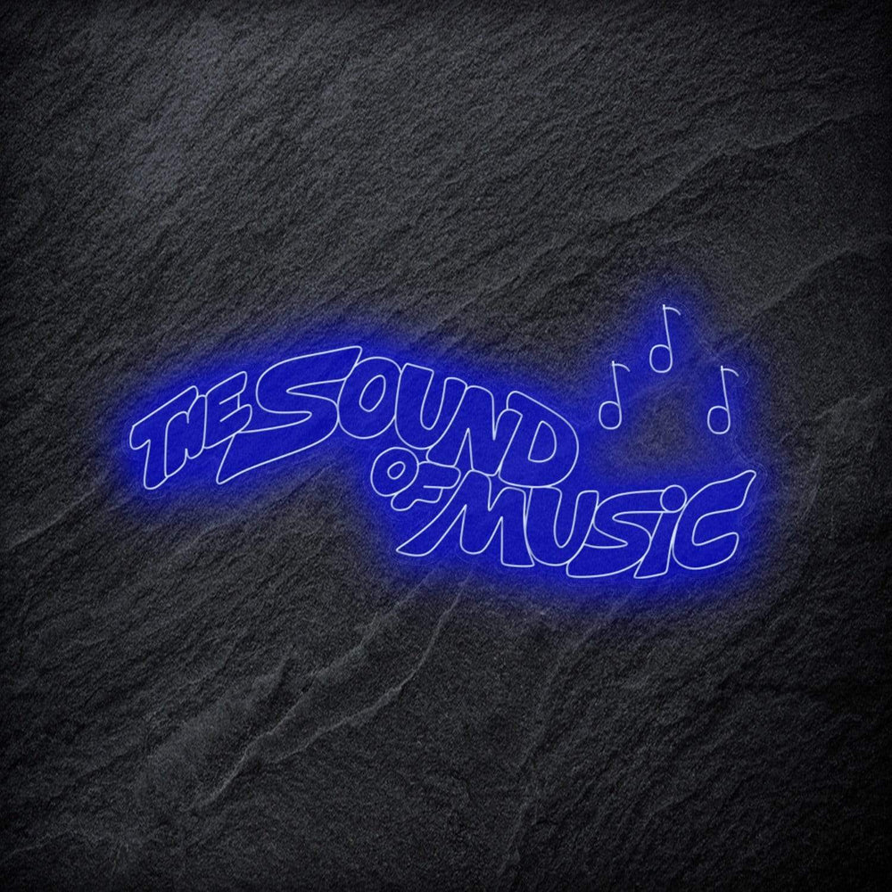 " The Sound Of Music" Neon Schild - NEONEVERGLOW