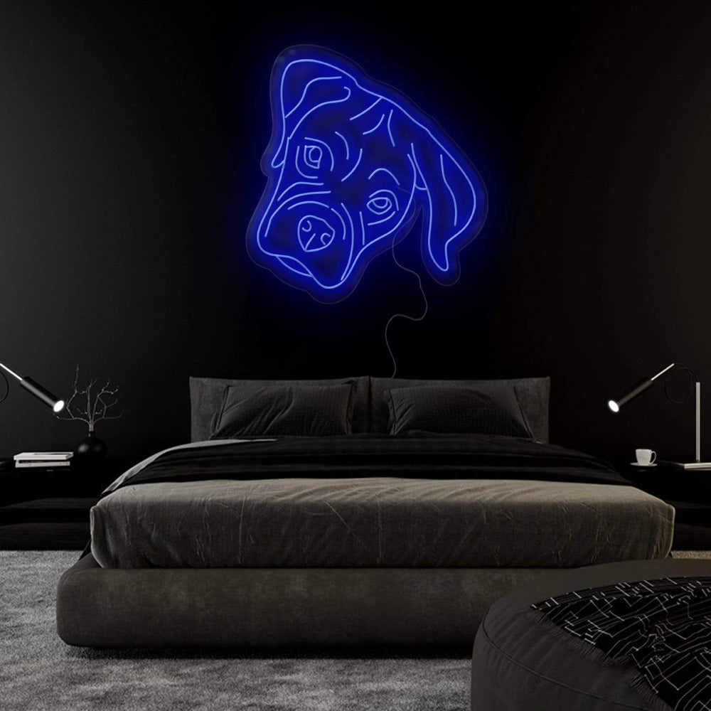 "Bulldogge" Neonschild Sign - NEONEVERGLOW