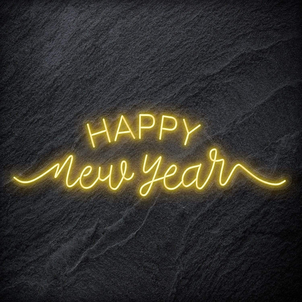 "Happy New Year" Neonschild - NEONEVERGLOW