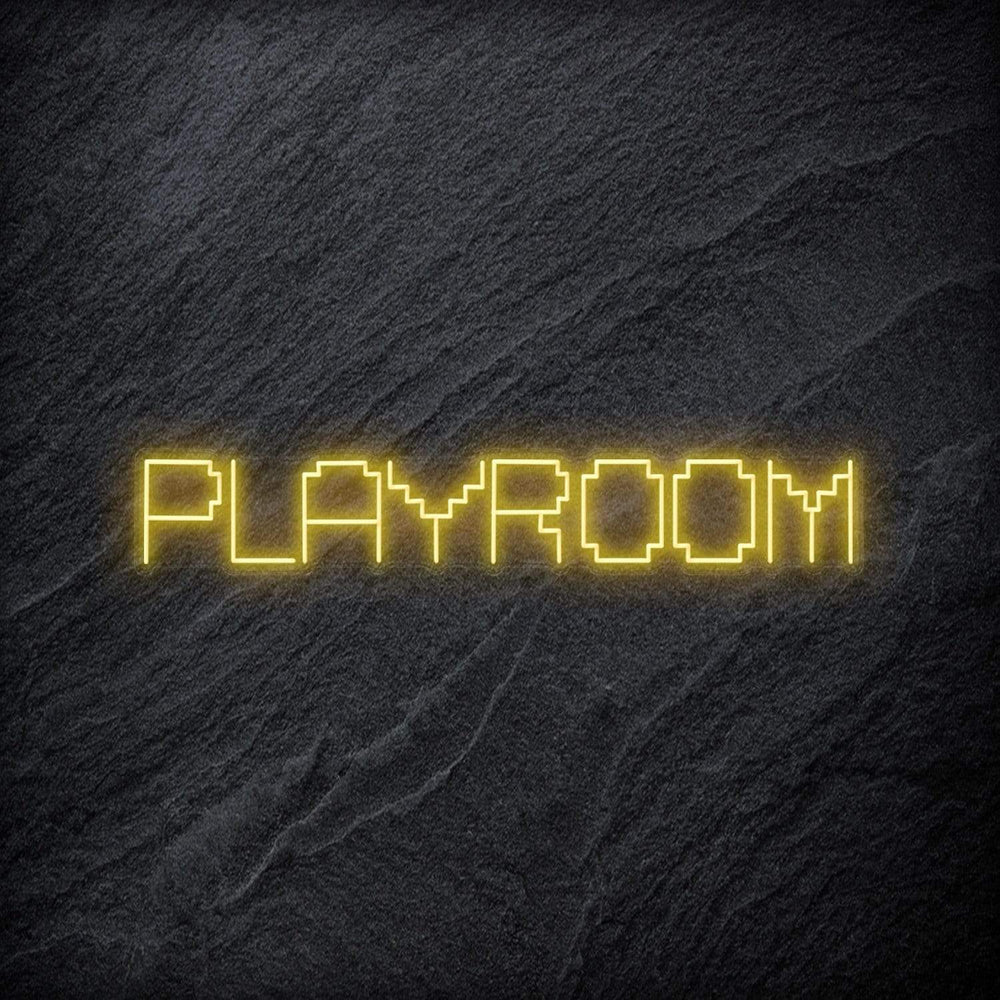 "Playroom" Neon Schriftzug - NEONEVERGLOW