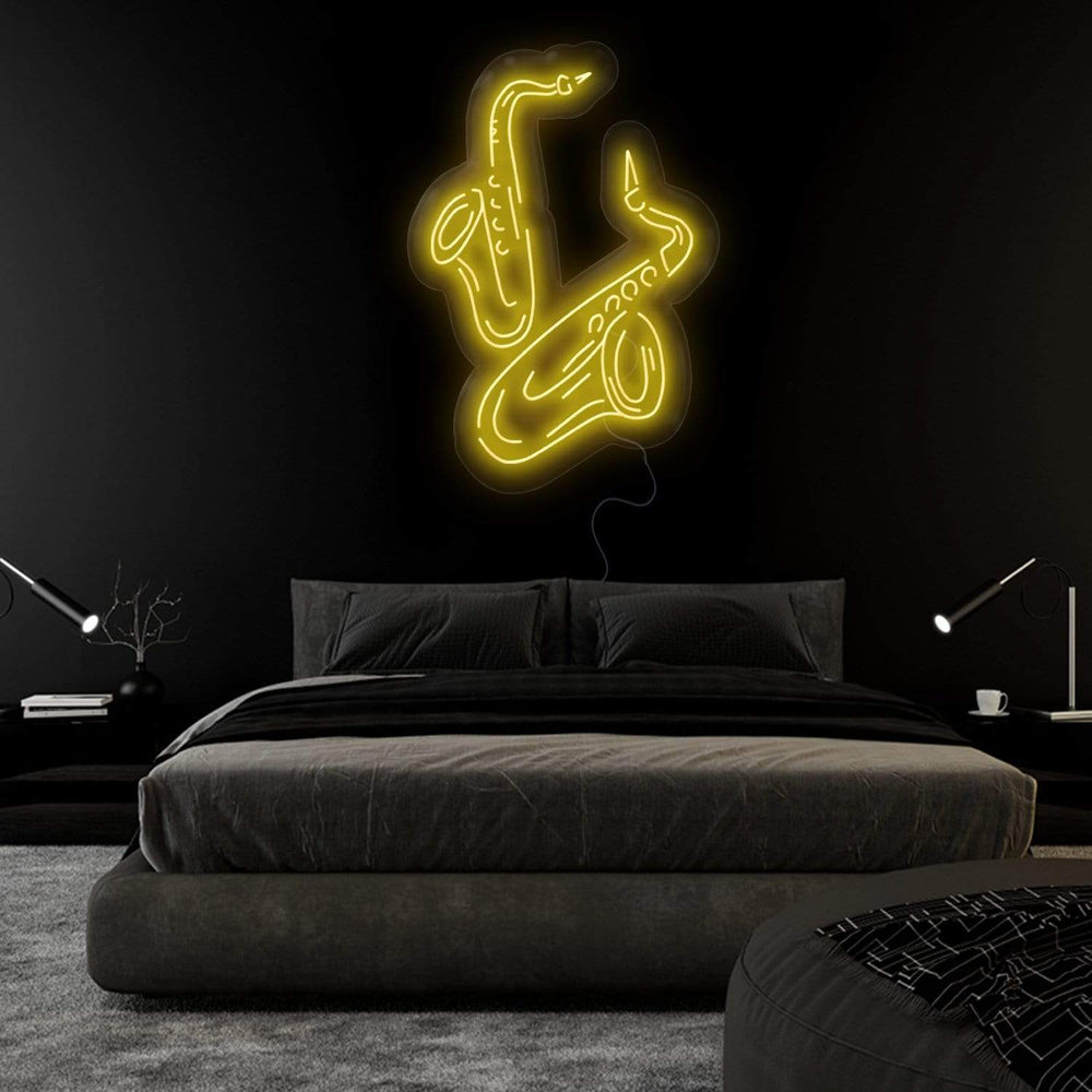 "Jazz Musik" Neonschild Sign - NEONEVERGLOW