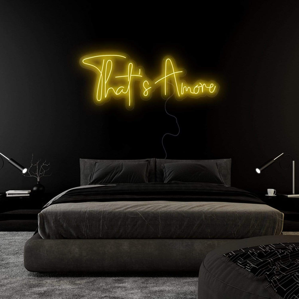 "That´s Amore" Neon Sign Schriftzug - NEONEVERGLOW