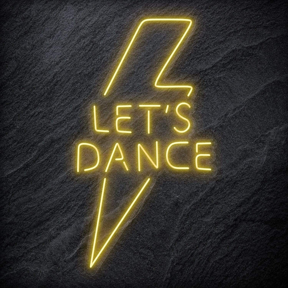" Let´s Dance " Neon Schriftzug - NEONEVERGLOW