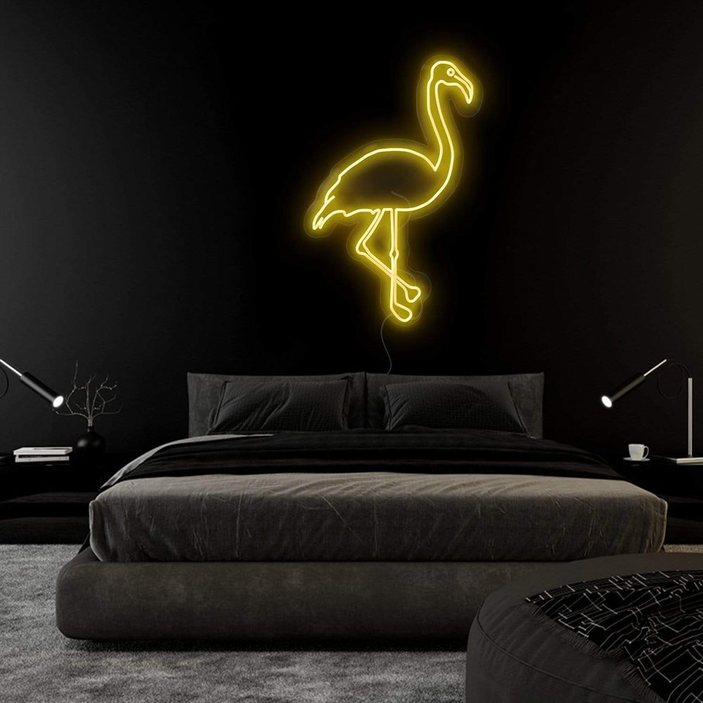 "Gans Bird" Neonschild Sign Schriftzug - NEONEVERGLOW