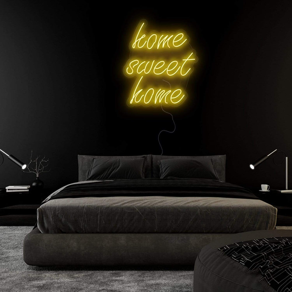 "Home Sweet Home" Neon Sign Schriftzug - NEONEVERGLOW