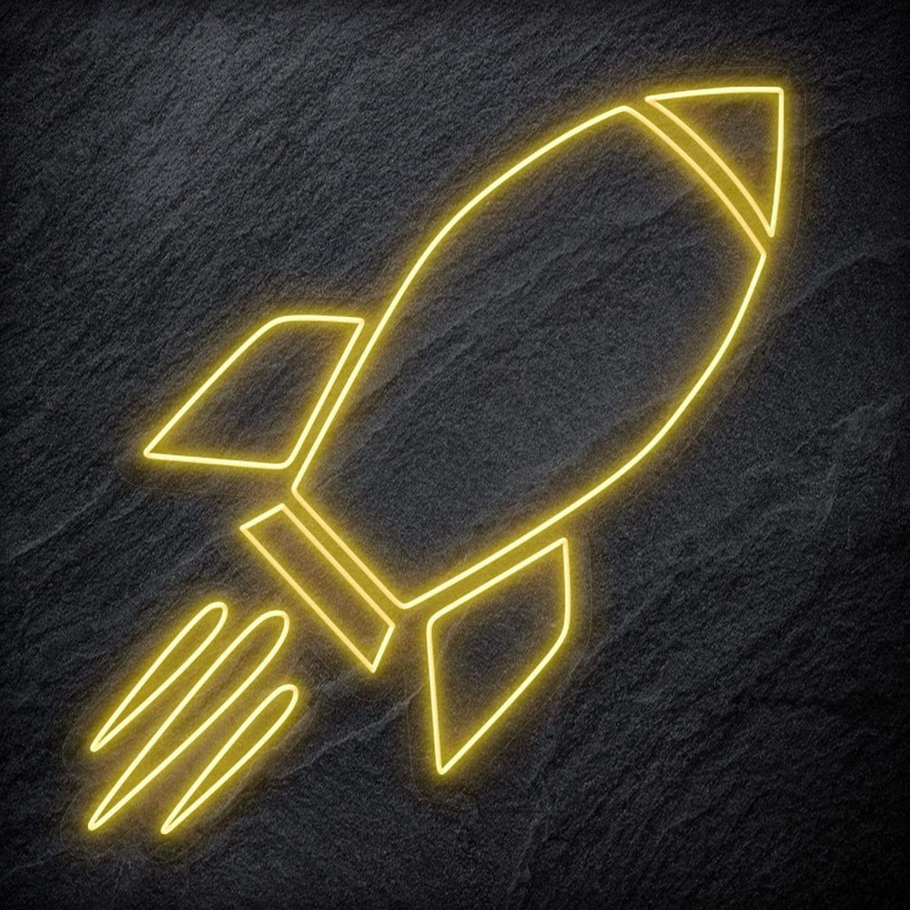"Rocket" Neonschild - NEONEVERGLOW