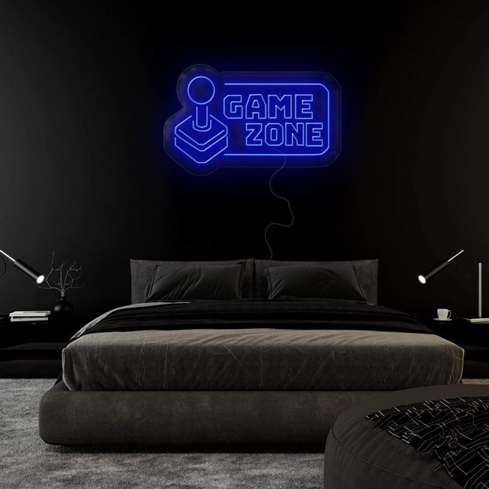 "Game Zone" Neonschild Sign - NEONEVERGLOW