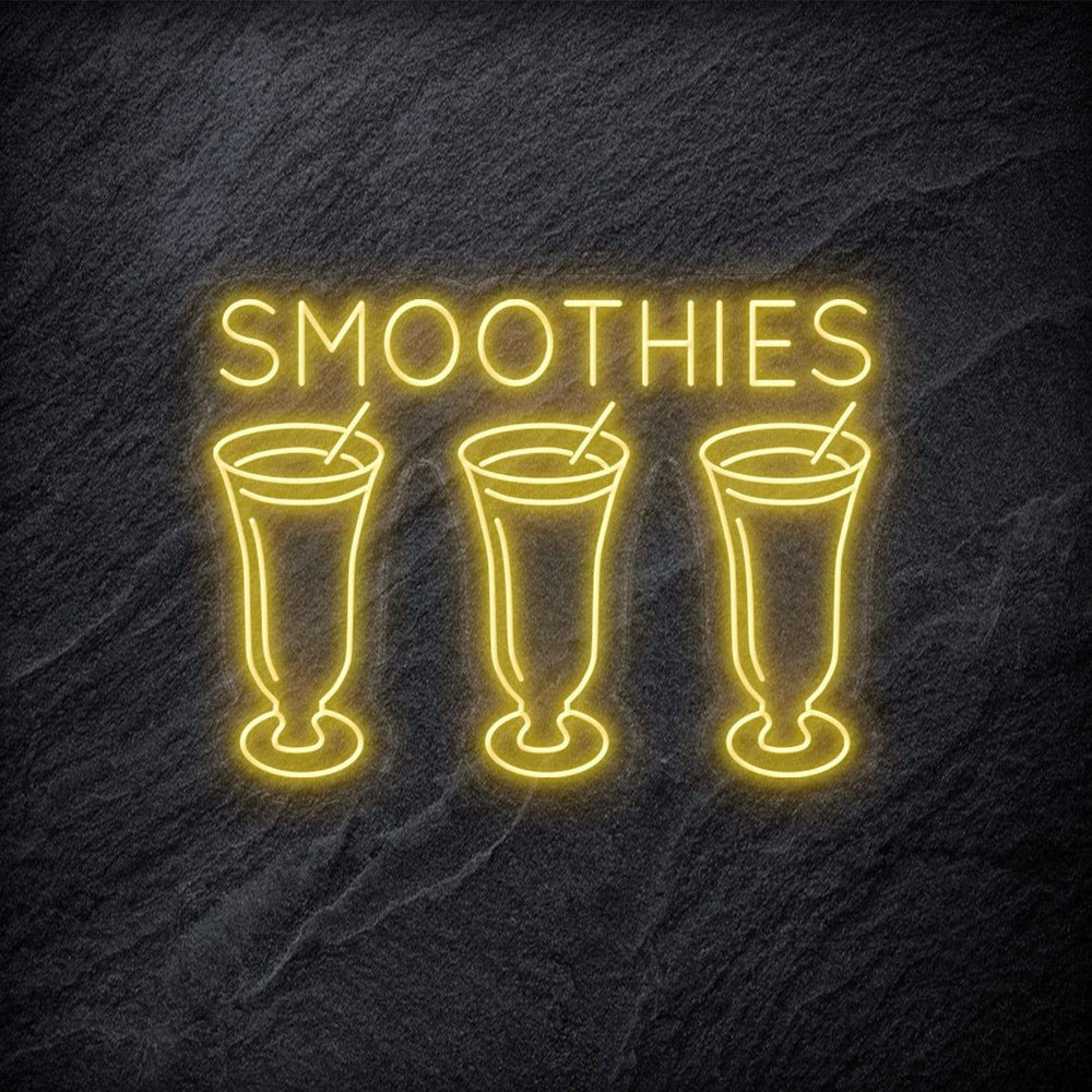 "Smoothies" Neon Schild - NEONEVERGLOW