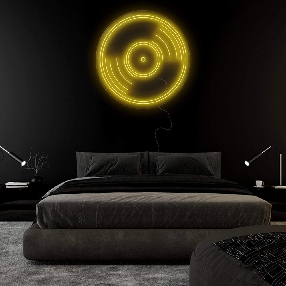 "DVD Musik" Neonschild Sign - NEONEVERGLOW