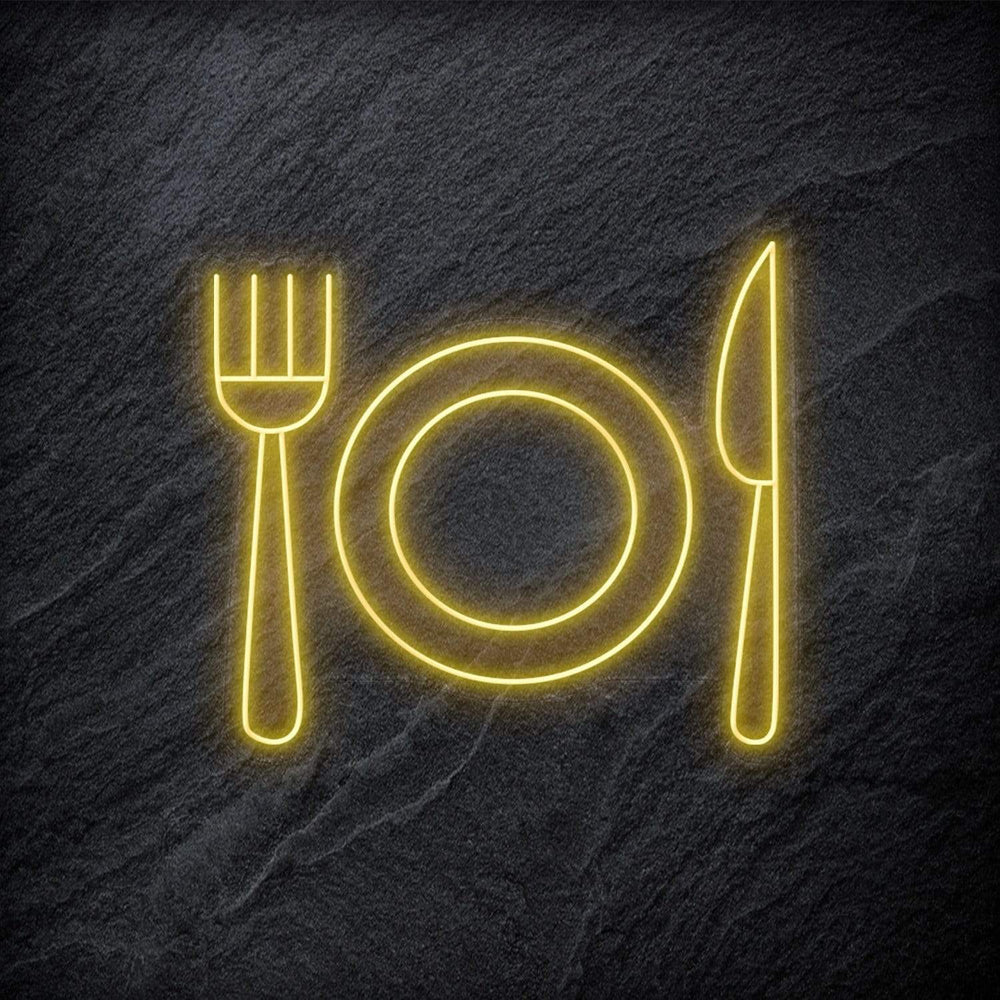 " Food Restaurant" Neon Schild - NEONEVERGLOW