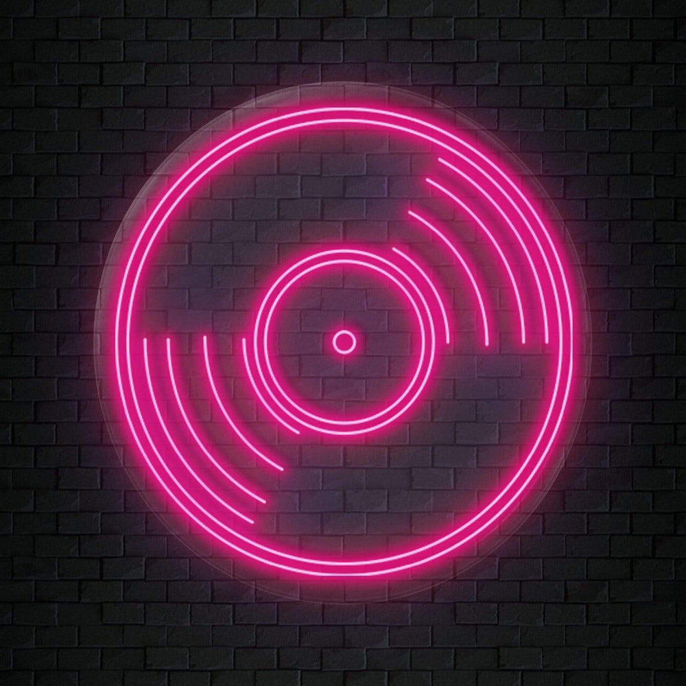 "DVD Musik" Neonschild Sign - NEONEVERGLOW