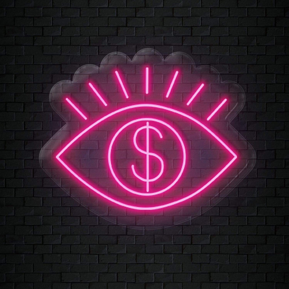 "Augen" Neonschild Sign - NEONEVERGLOW