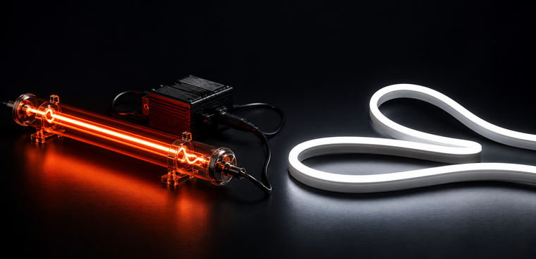 Lebensauer Neonroehre