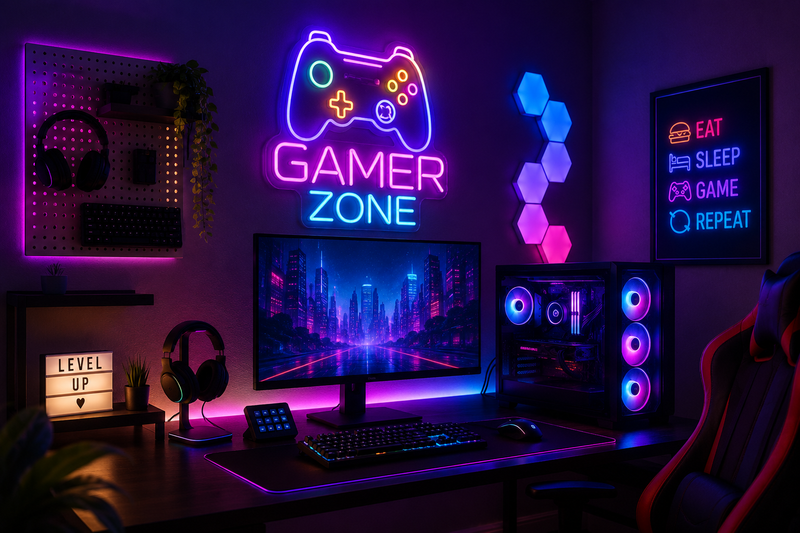 Gaming-Zimmer & Home-Office