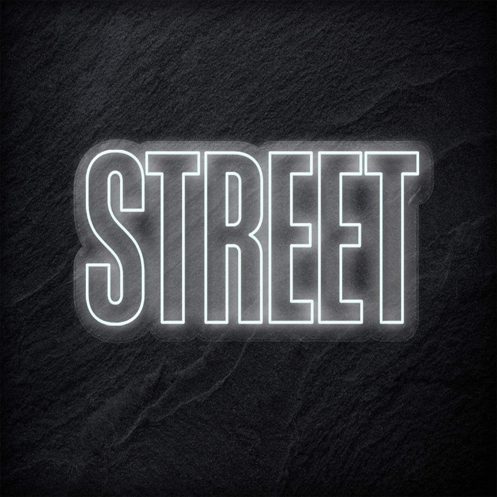 "Street" Neon Schriftzug - NEONEVERGLOW