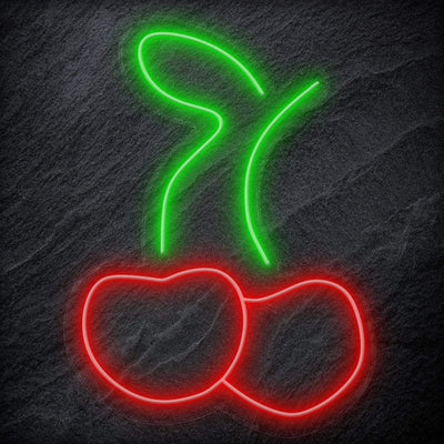 "Cherry Kirsche " Neonschild Sign - NEONEVERGLOW