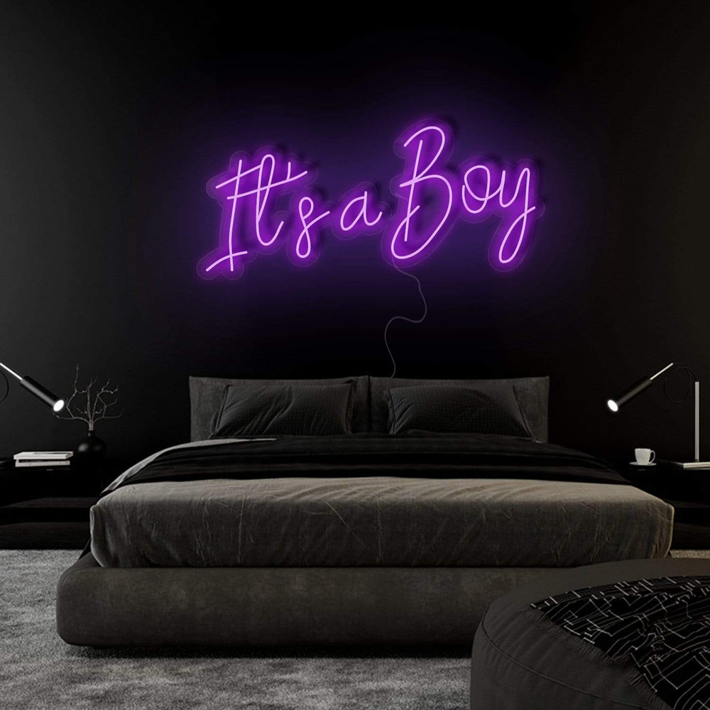 It´s a Boy Neonschild Sign Schriftzug - NEONEVERGLOW