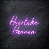"Hairlike Heaven" LED Neon Schriftzug - NEONEVERGLOW