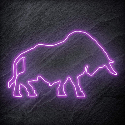 "Bull" Neonschild - NEONEVERGLOW