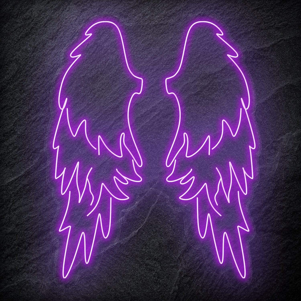 "Flügel Wings" Neonschild Sign - NEONEVERGLOW