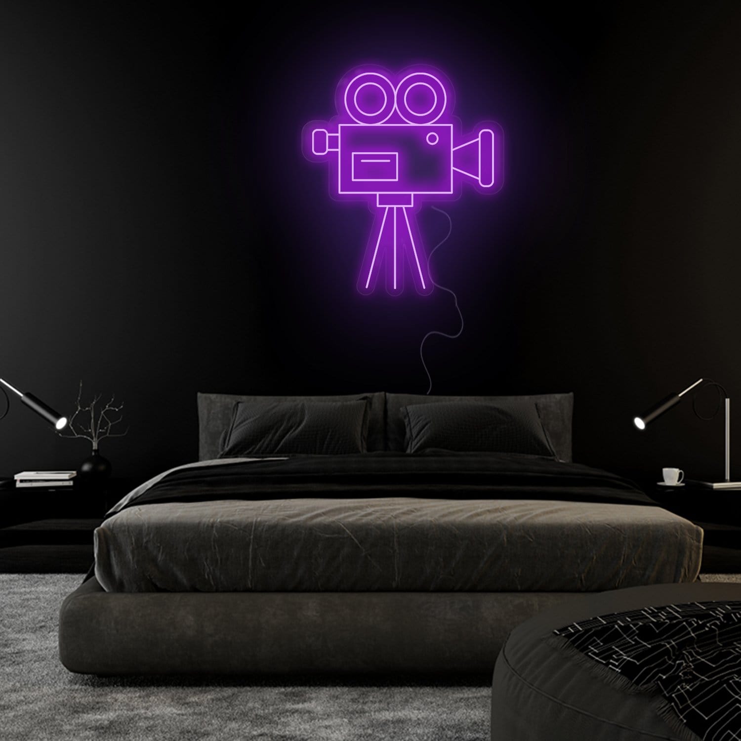 "Kamera " LED Neonschild Sign Schriftzug - NEONEVERGLOW
